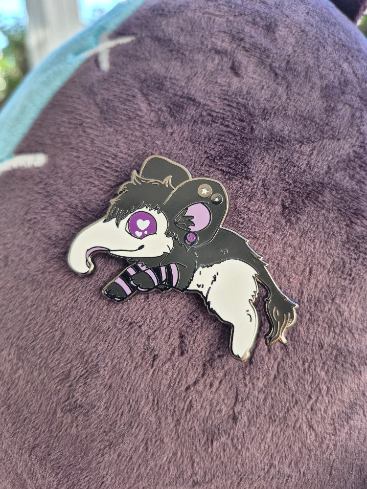 Gothic Mammoth enamel pin
