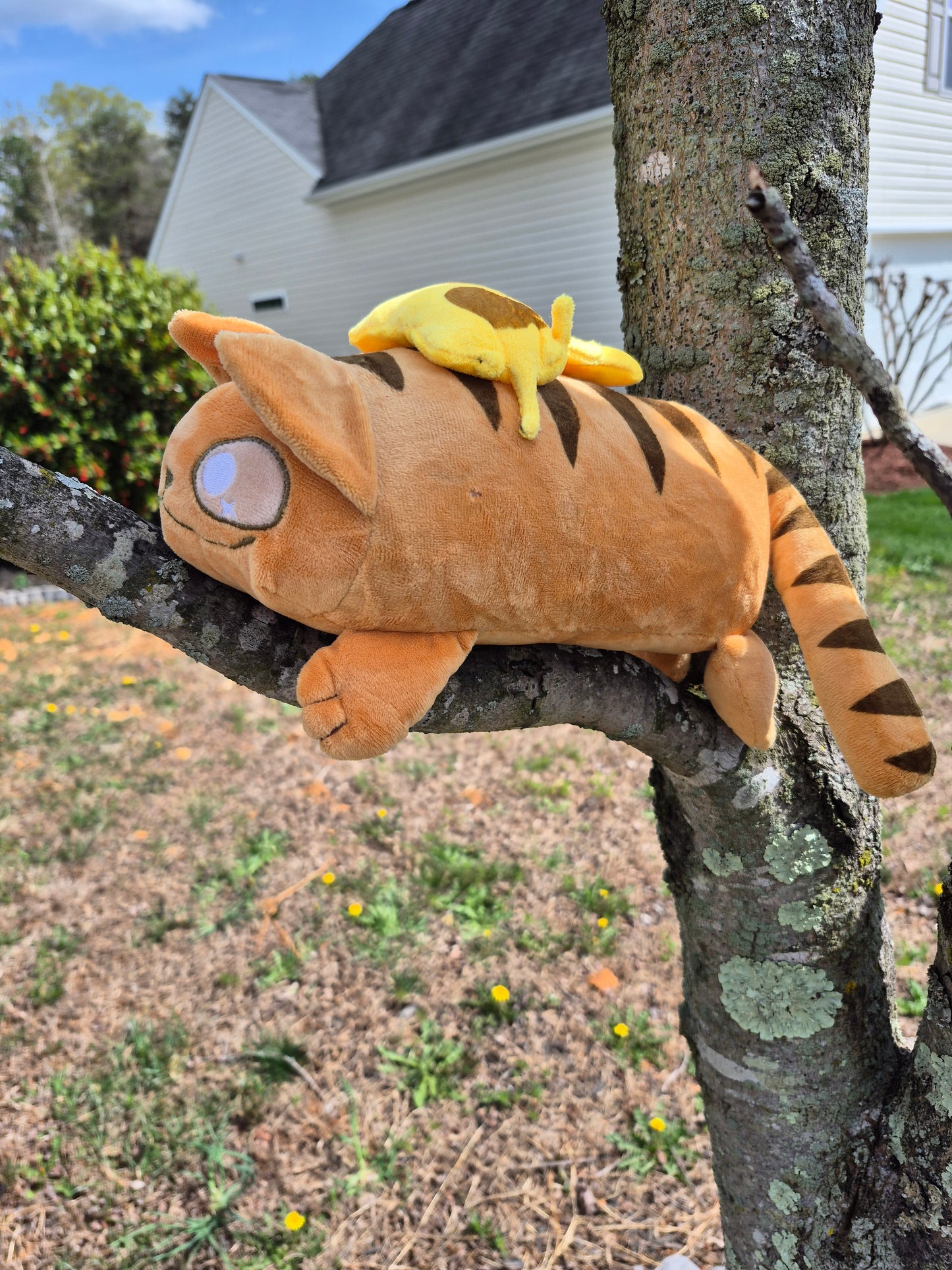 Bread Cat pastel goth Plushie