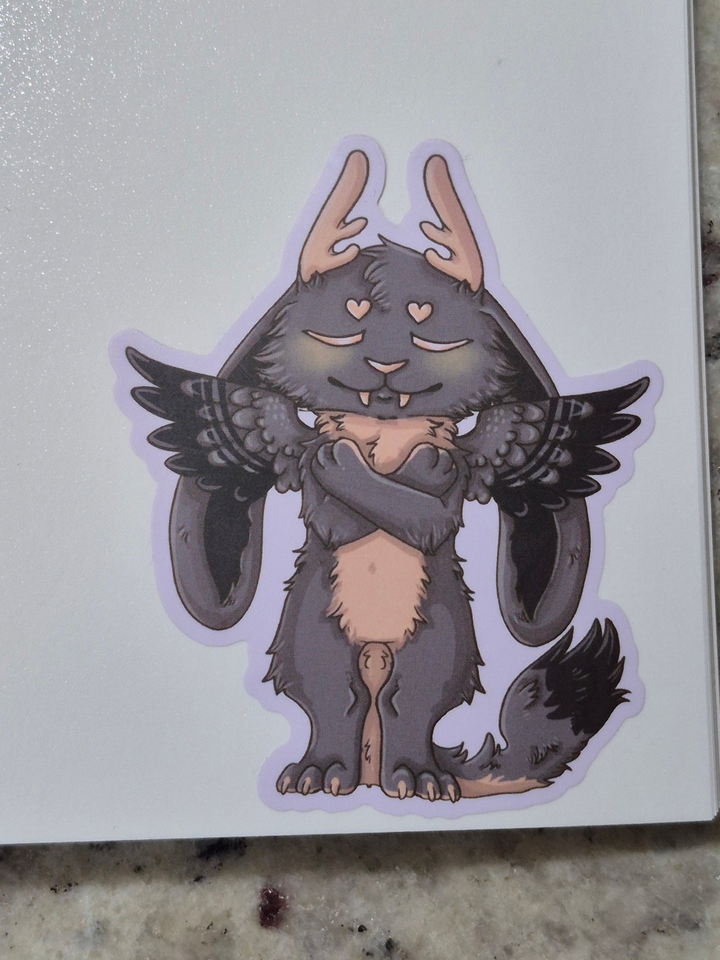 Wolpertinger Self love Sticker