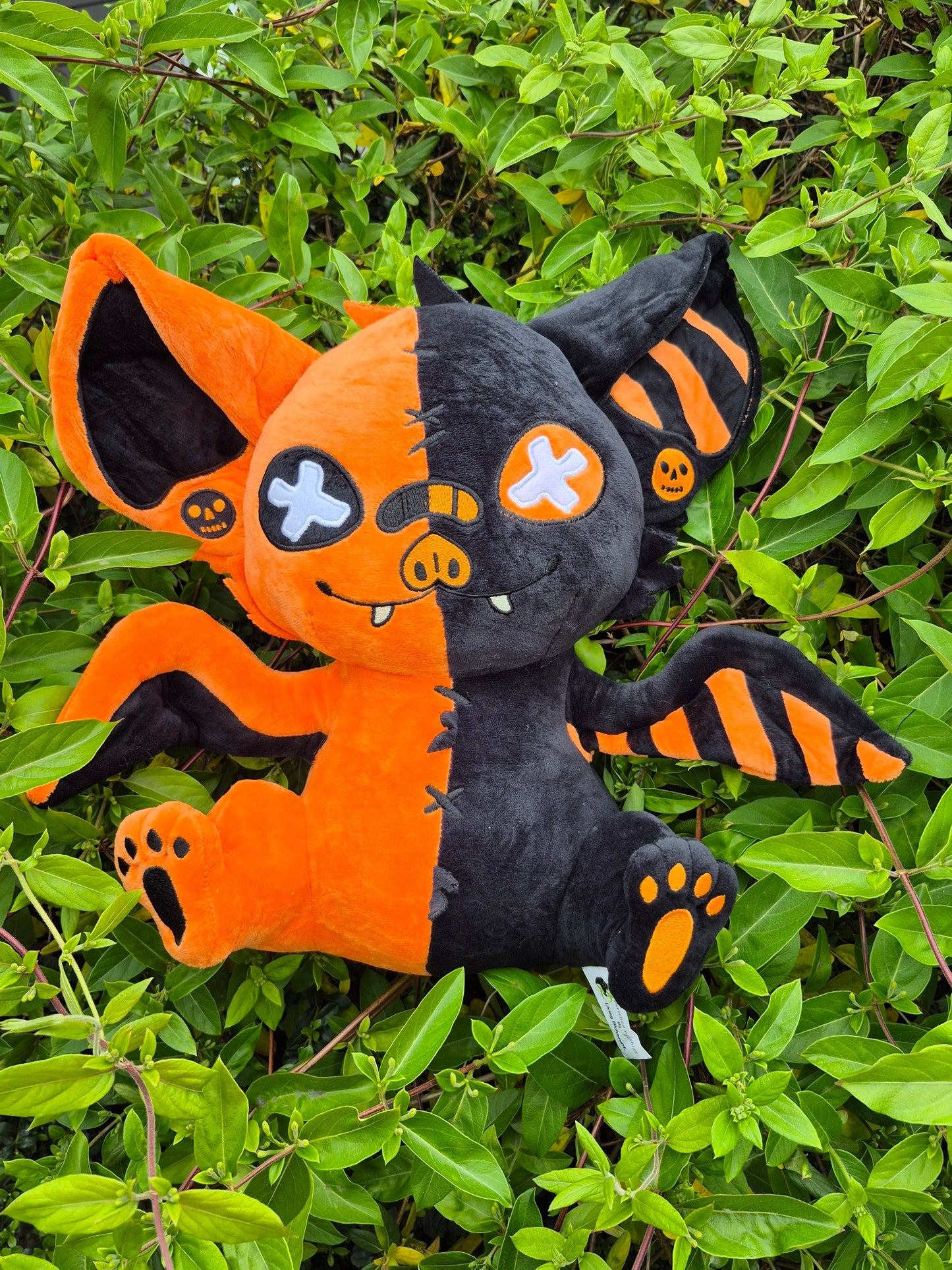 PREORDER ---Midnight Marmalade Pastel Goth Bat Plushie