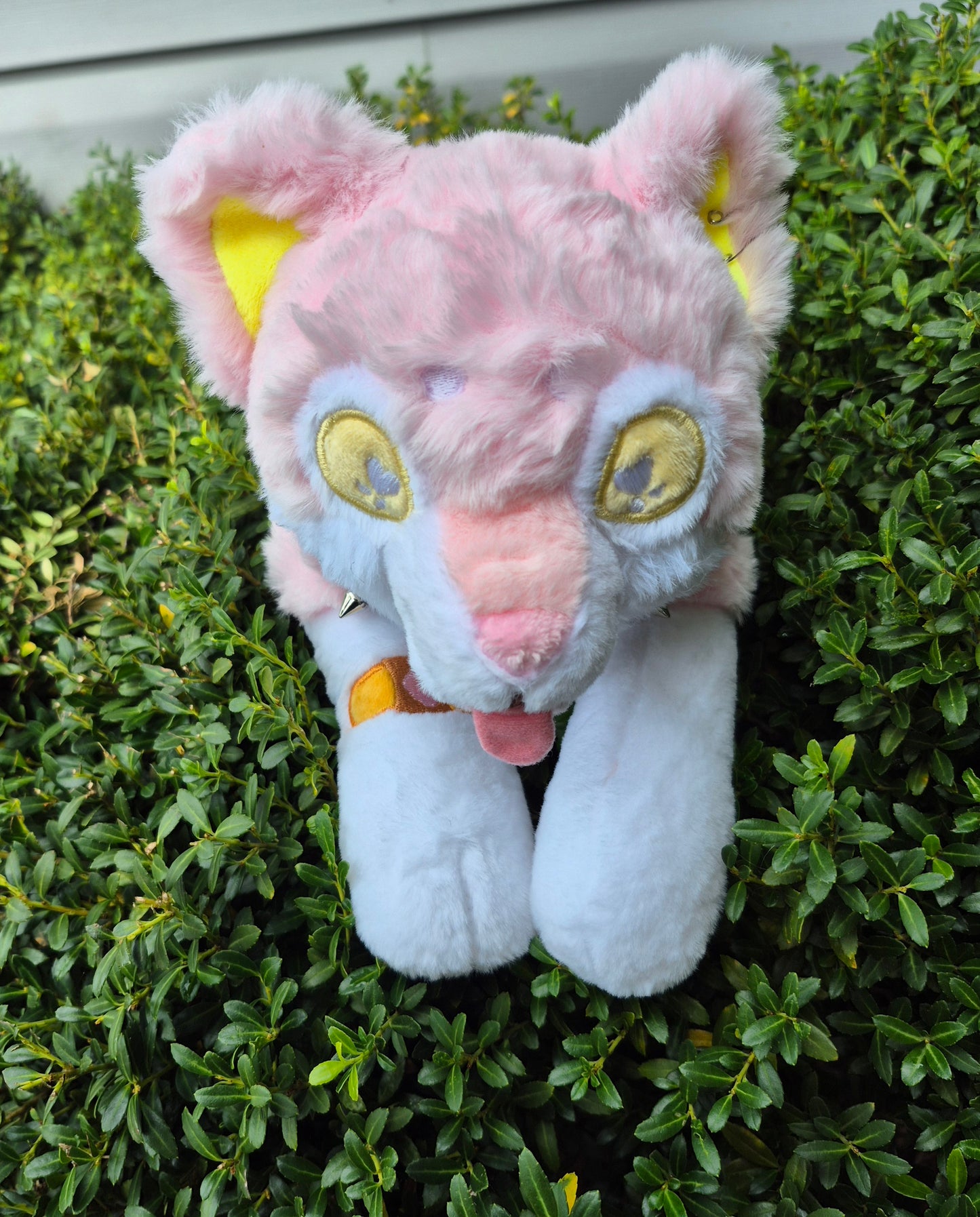 Dire Wolf Pastel Goth Plushie