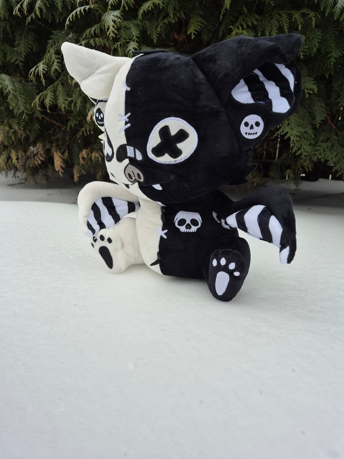 Anthrax Pastel Goth Bat Plushie