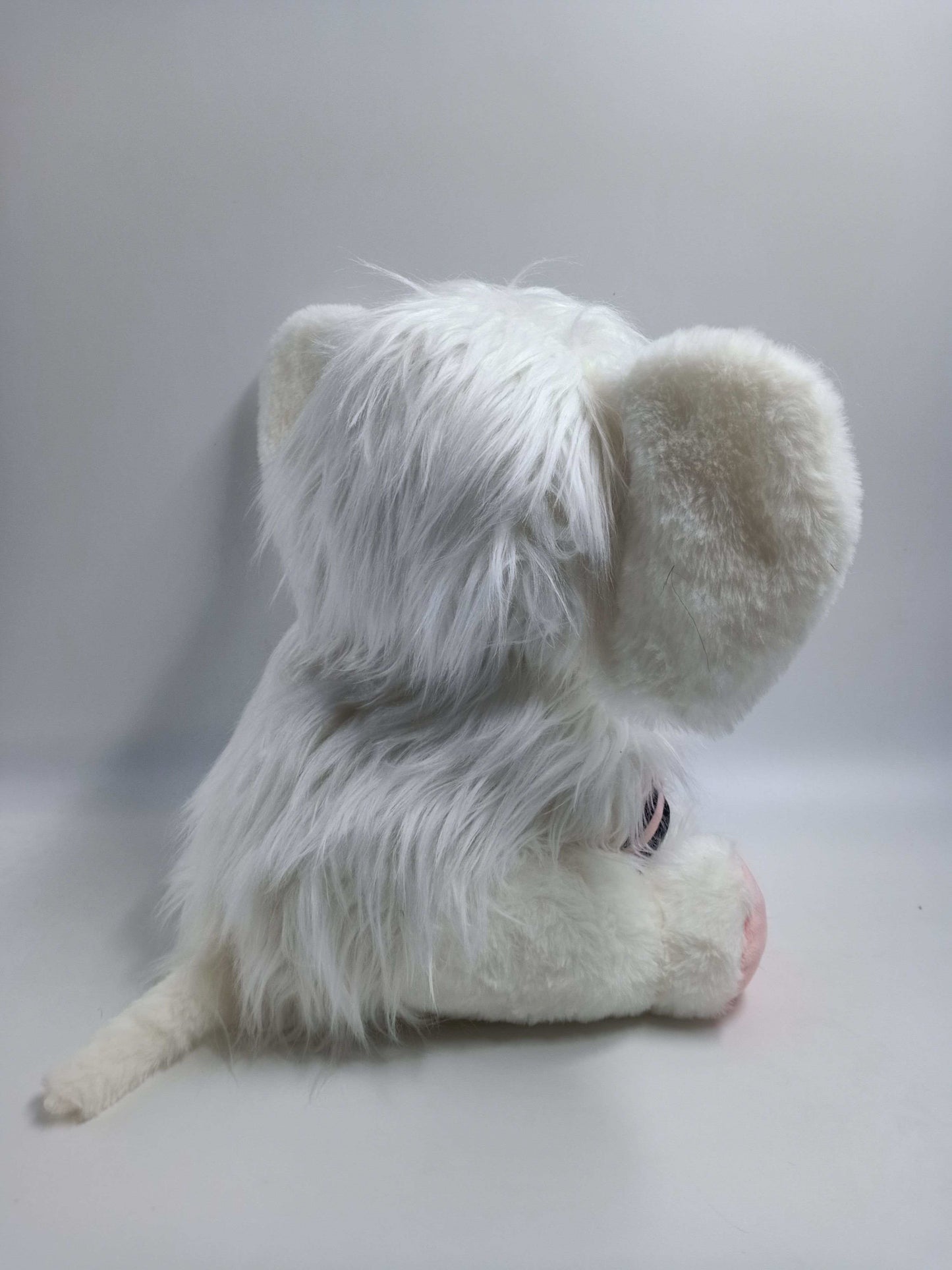 Albino Woolly Mammoth pastel goth plushie