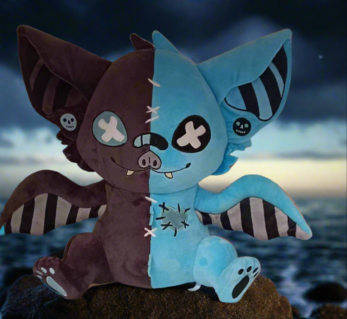 PreOrder ---- Sweet Cyanide Pastel Goth Bat Plushie