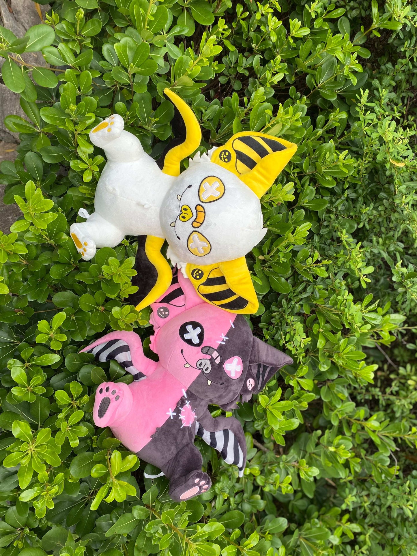PRORDER--- Rose Reaper Pastel Goth Bat Plushie