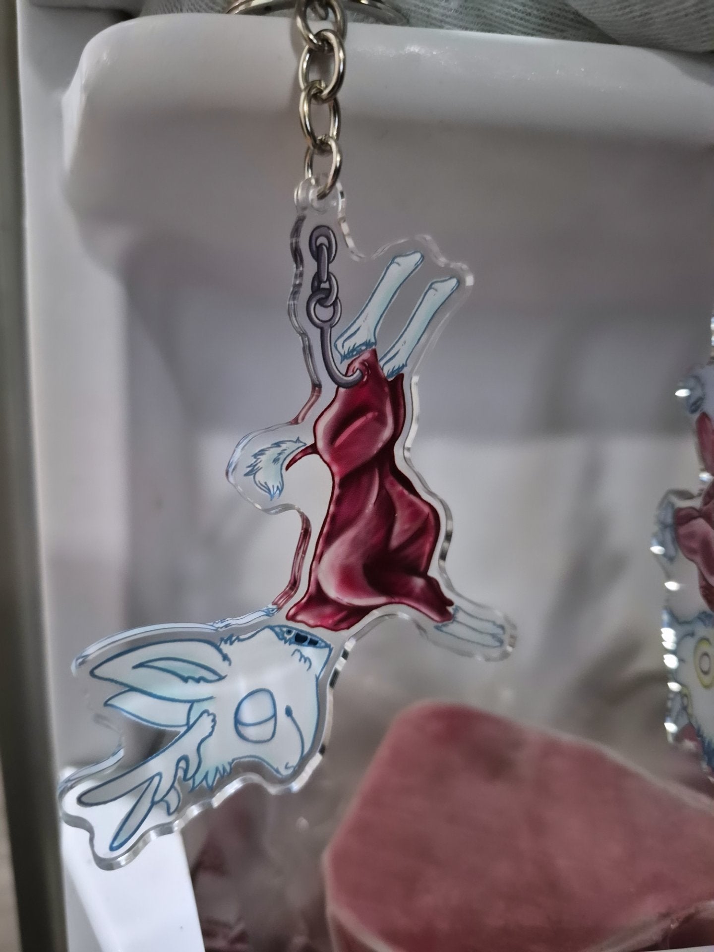Butcher Shop Keychain Cute Meats Ghost