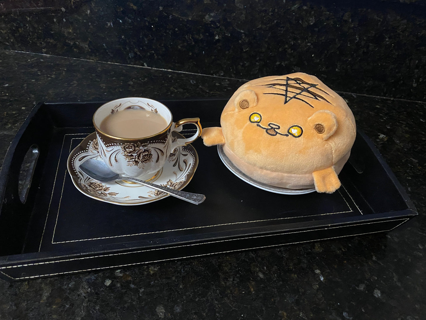 Bread Bear Plushie Demon Bear fresh from the oven!