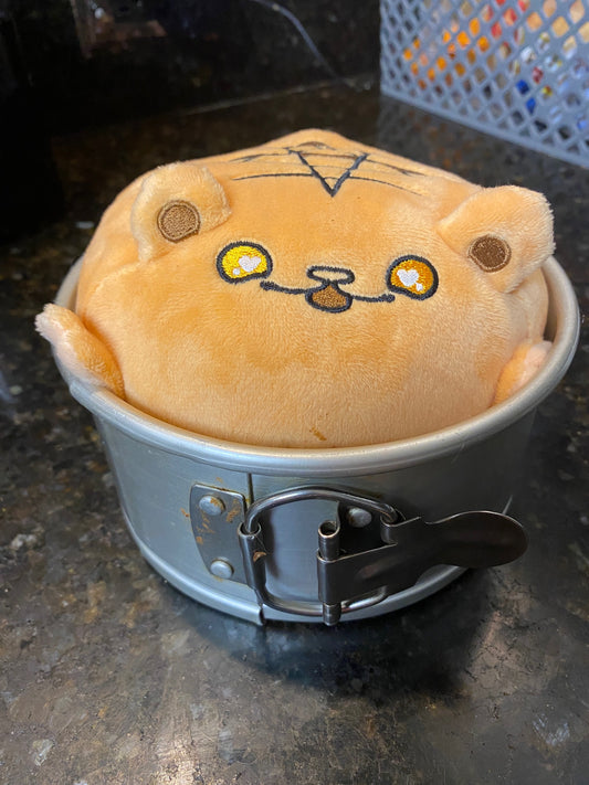 Bread Bear Plushie Demon Bear fresh from the oven!