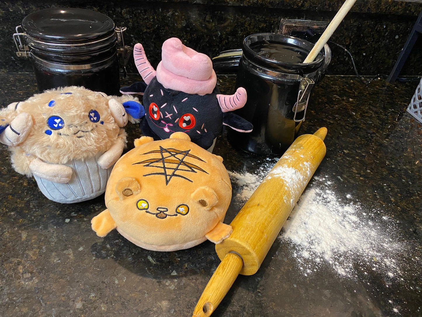 Baphomet Cupcake Plushie Scape Cupcake