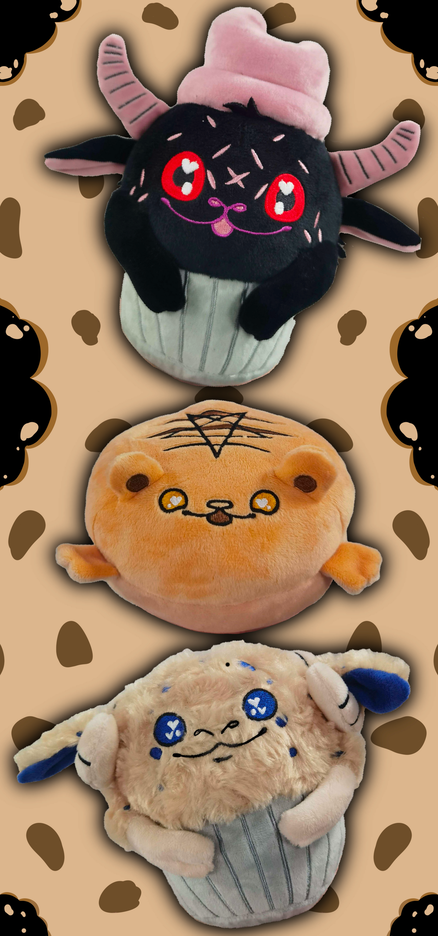 Bread Bear Plushie Demon Bear fresh from the oven!