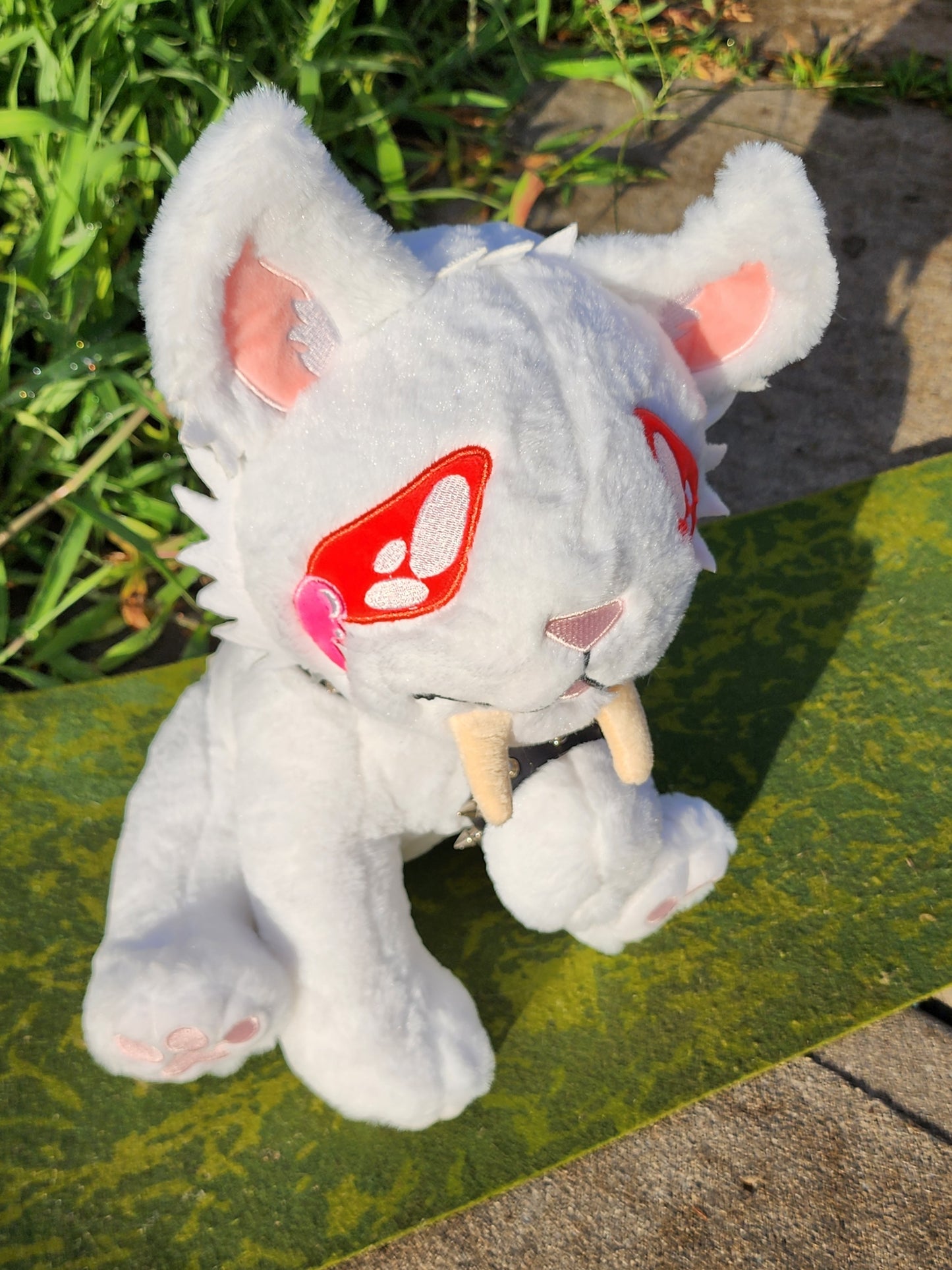 Sabertooth Tiger Pastel Goth Plushie