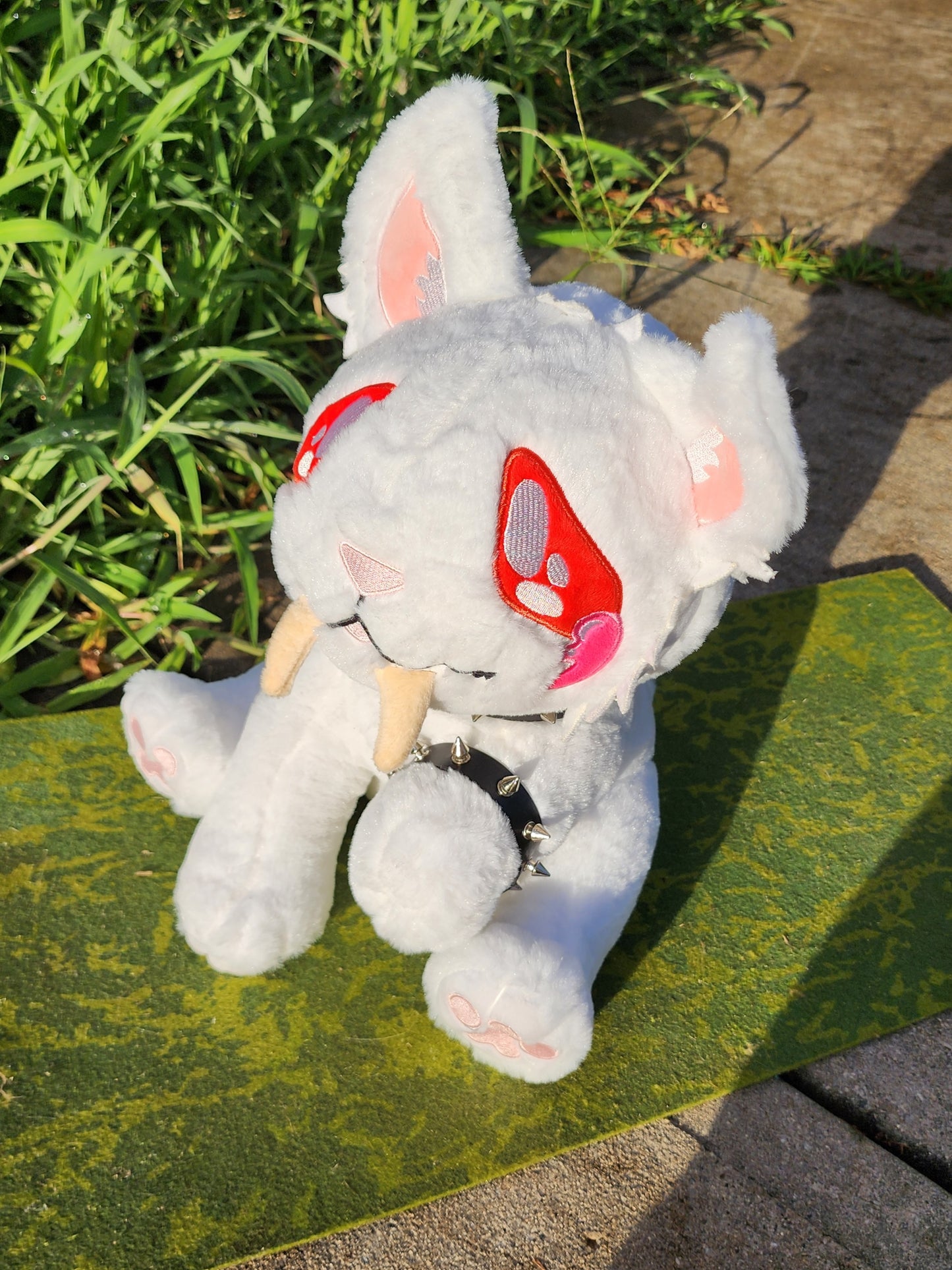 Sabertooth Tiger Pastel Goth Plushie