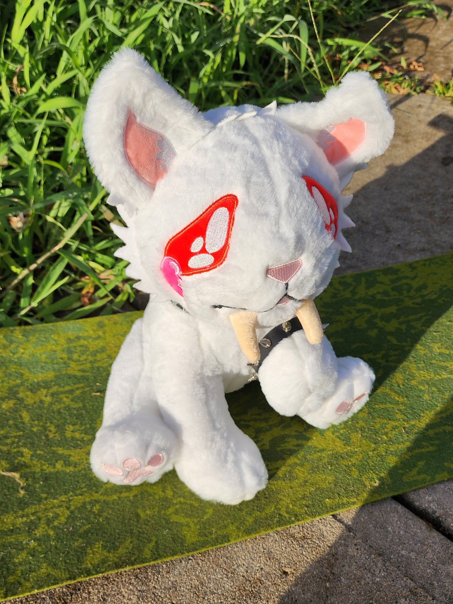 Sabertooth Tiger Pastel Goth Plushie