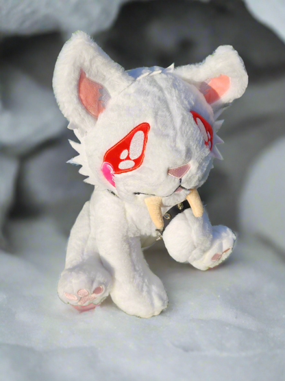 Sabertooth Tiger Pastel Goth Plushie