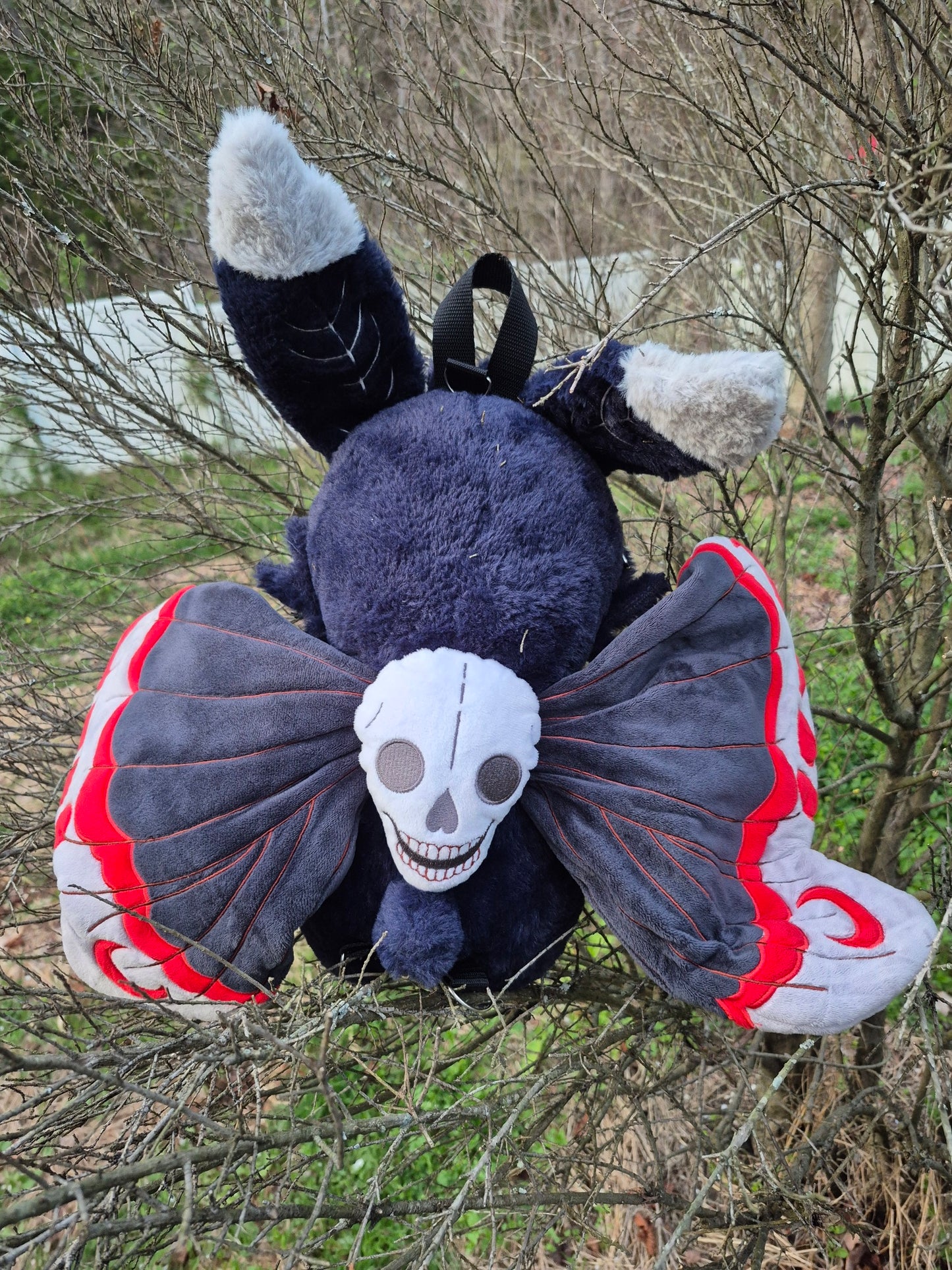 Mothman Plushie backpack