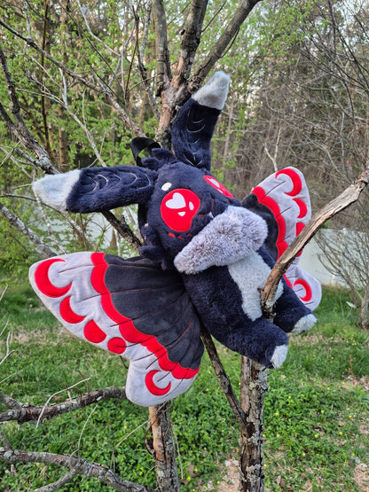 Mothman Plushie backpack