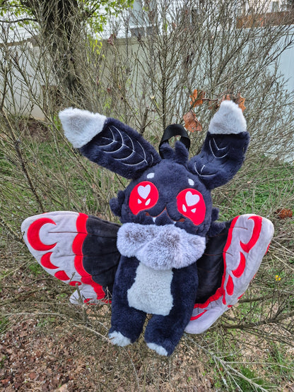 Mothman Plushie backpack