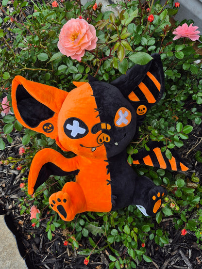 PREORDER ---Midnight Marmalade Pastel Goth Bat Plushie