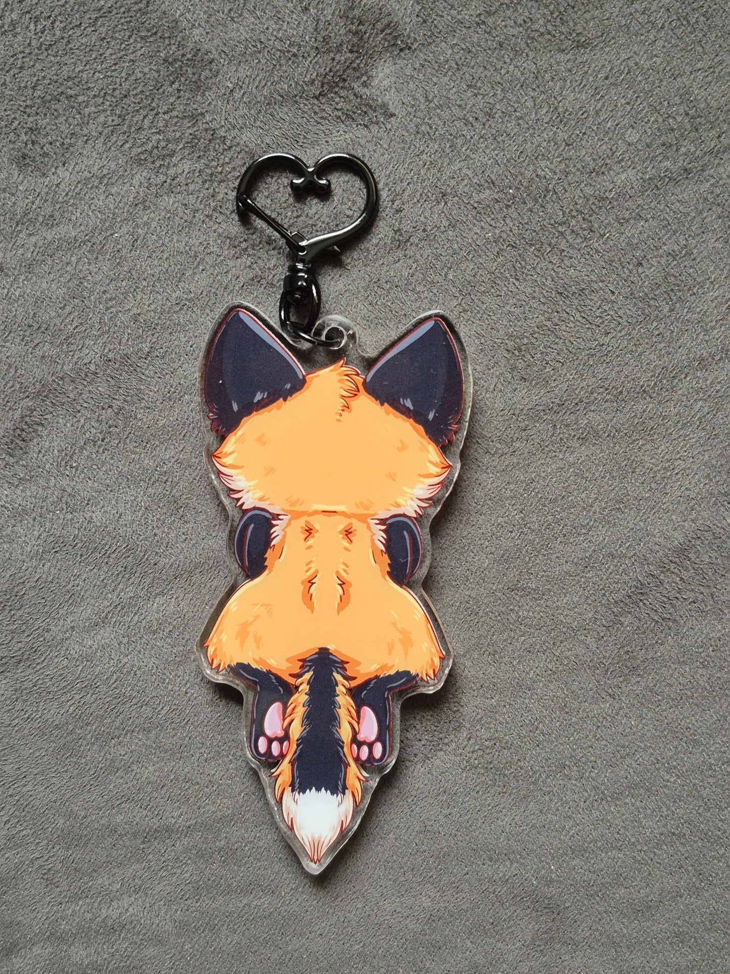 Coyote, Raccoon, Red Fox Shaker Keychain