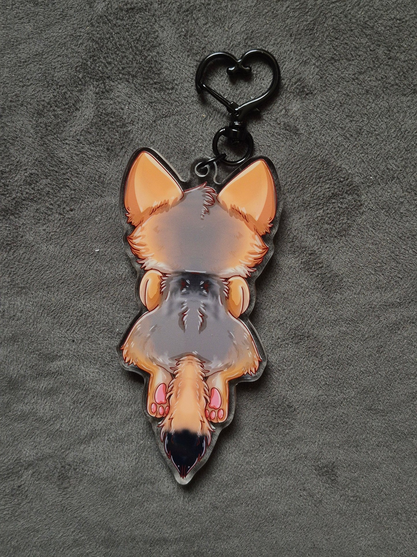 Coyote, Raccoon, Red Fox Shaker Keychain