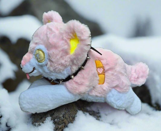 Dire Wolf Pastel Goth Plushie