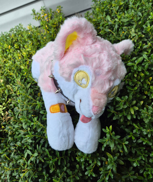 Dire Wolf Pastel Goth Plushie