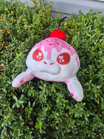 Marzipan manatee pastel goth Plushie