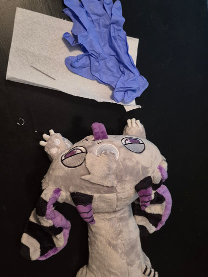 Plushie piercing accessory