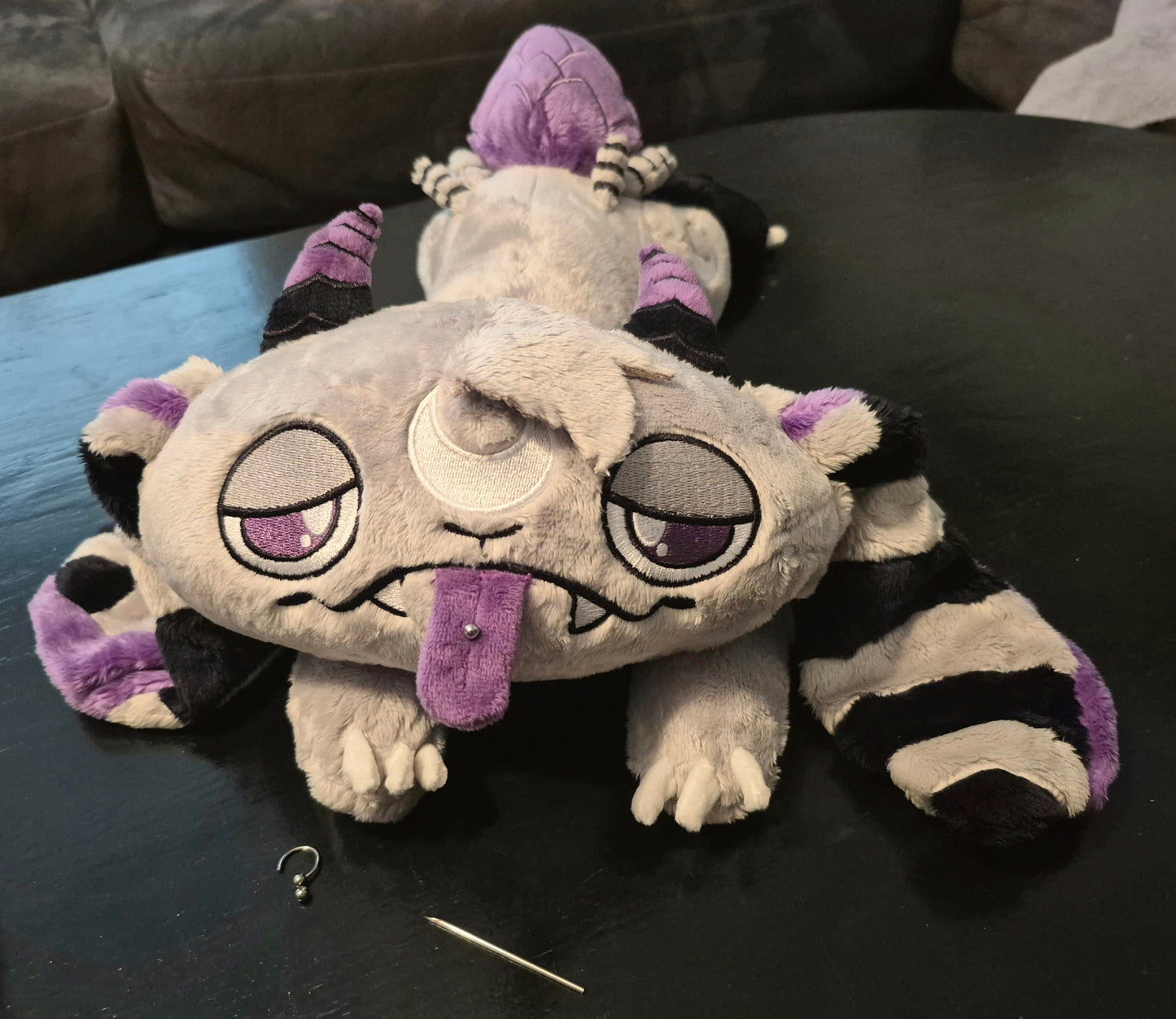 Plushie piercing accessory