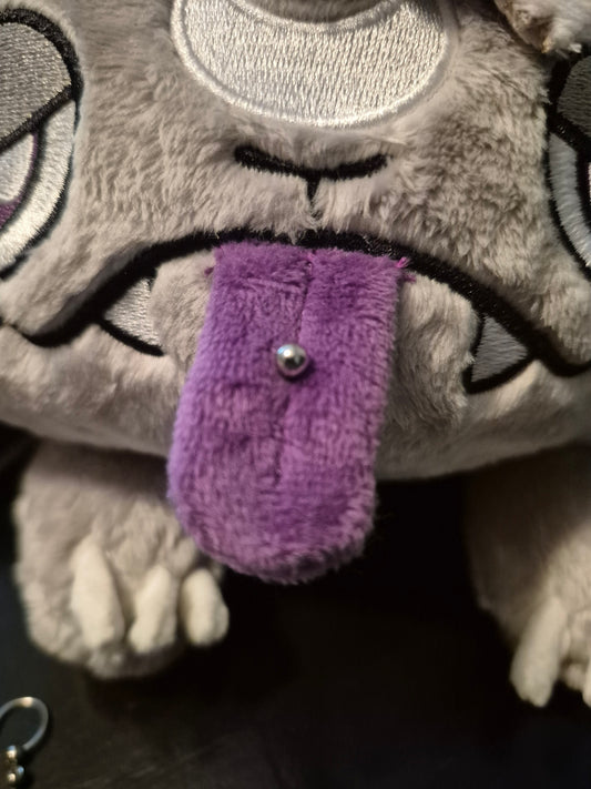 Plushie piercing accessory
