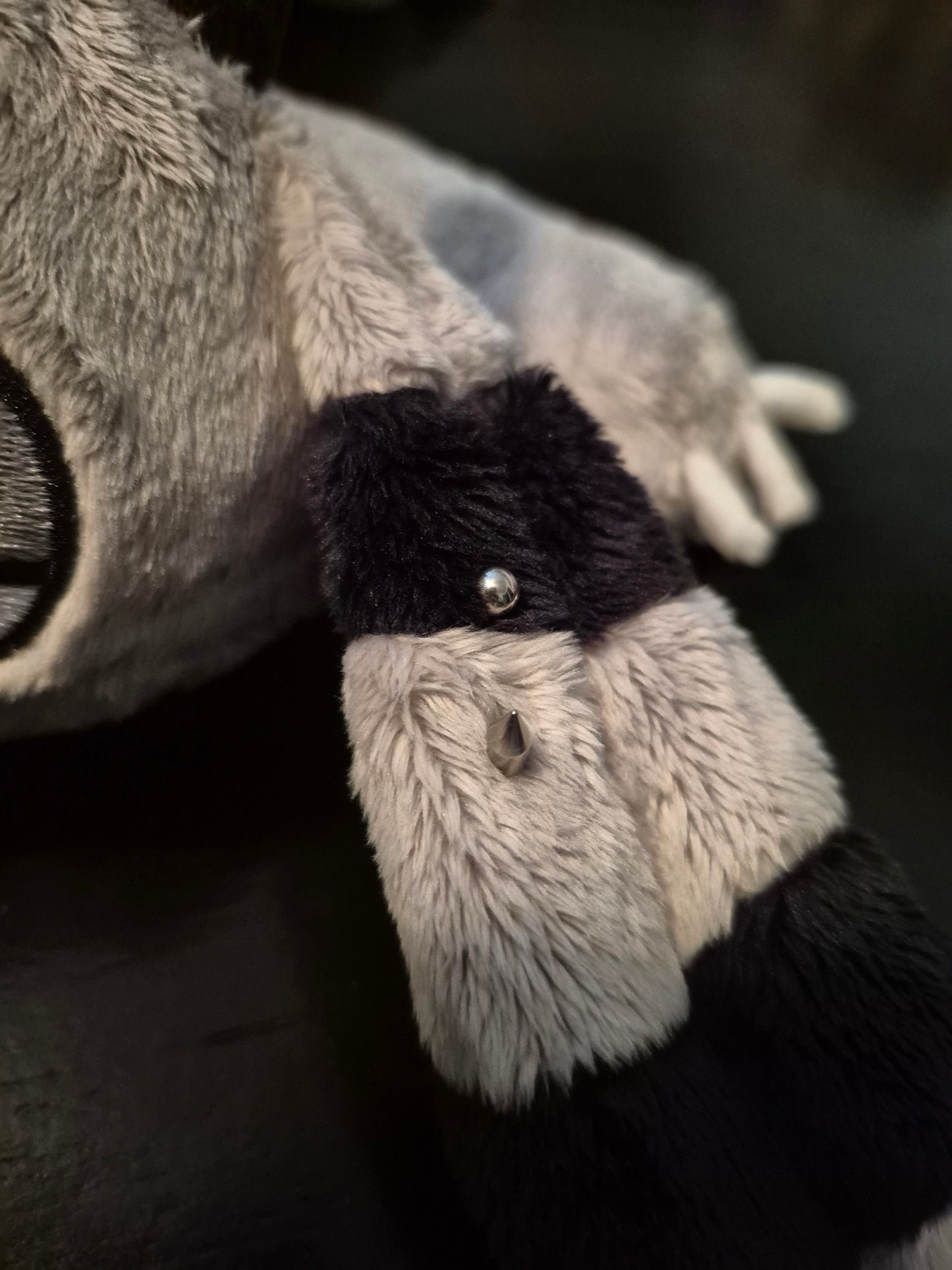 Plushie piercing accessory