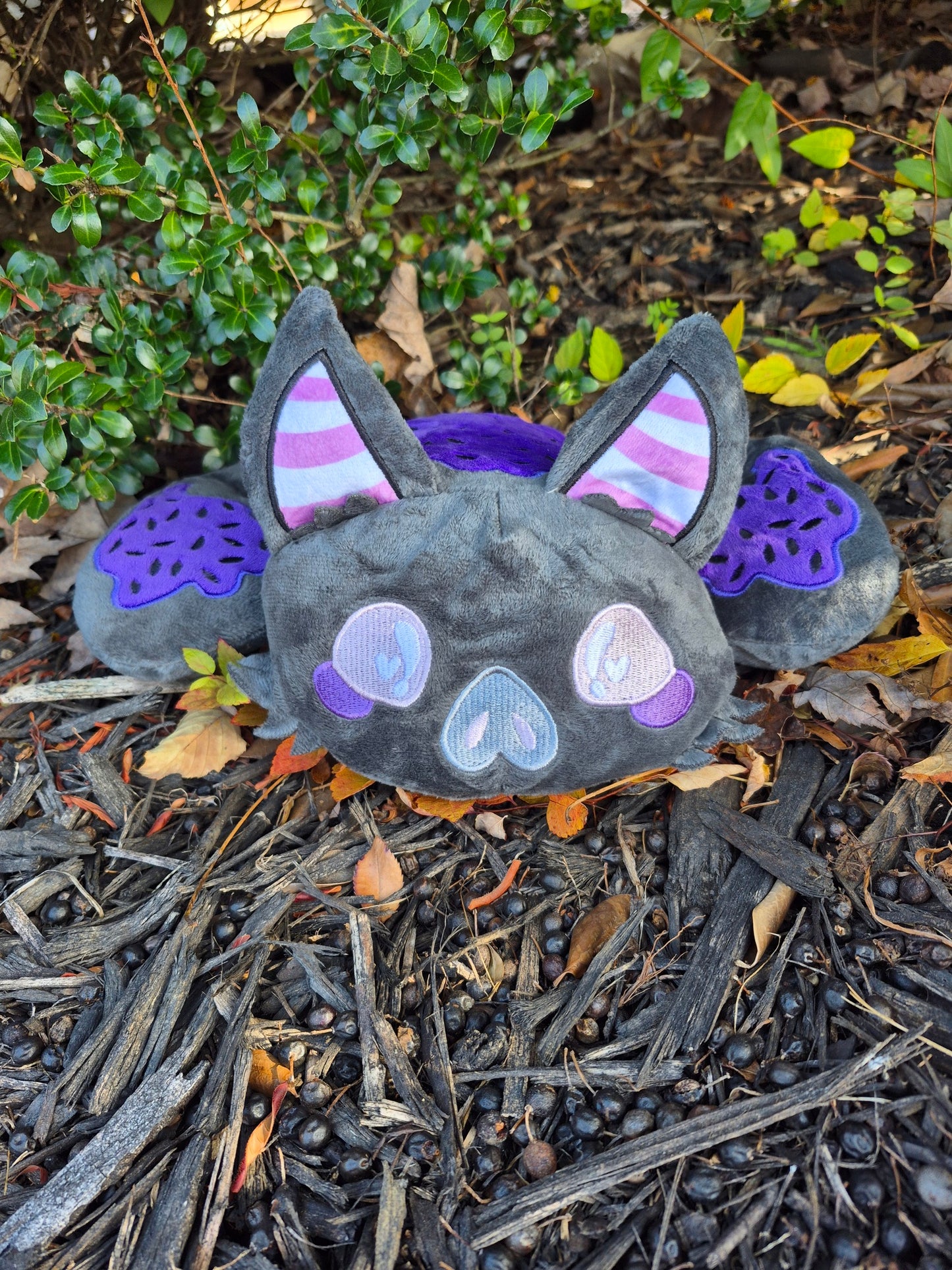 Nightshade Bat cookie Plushie