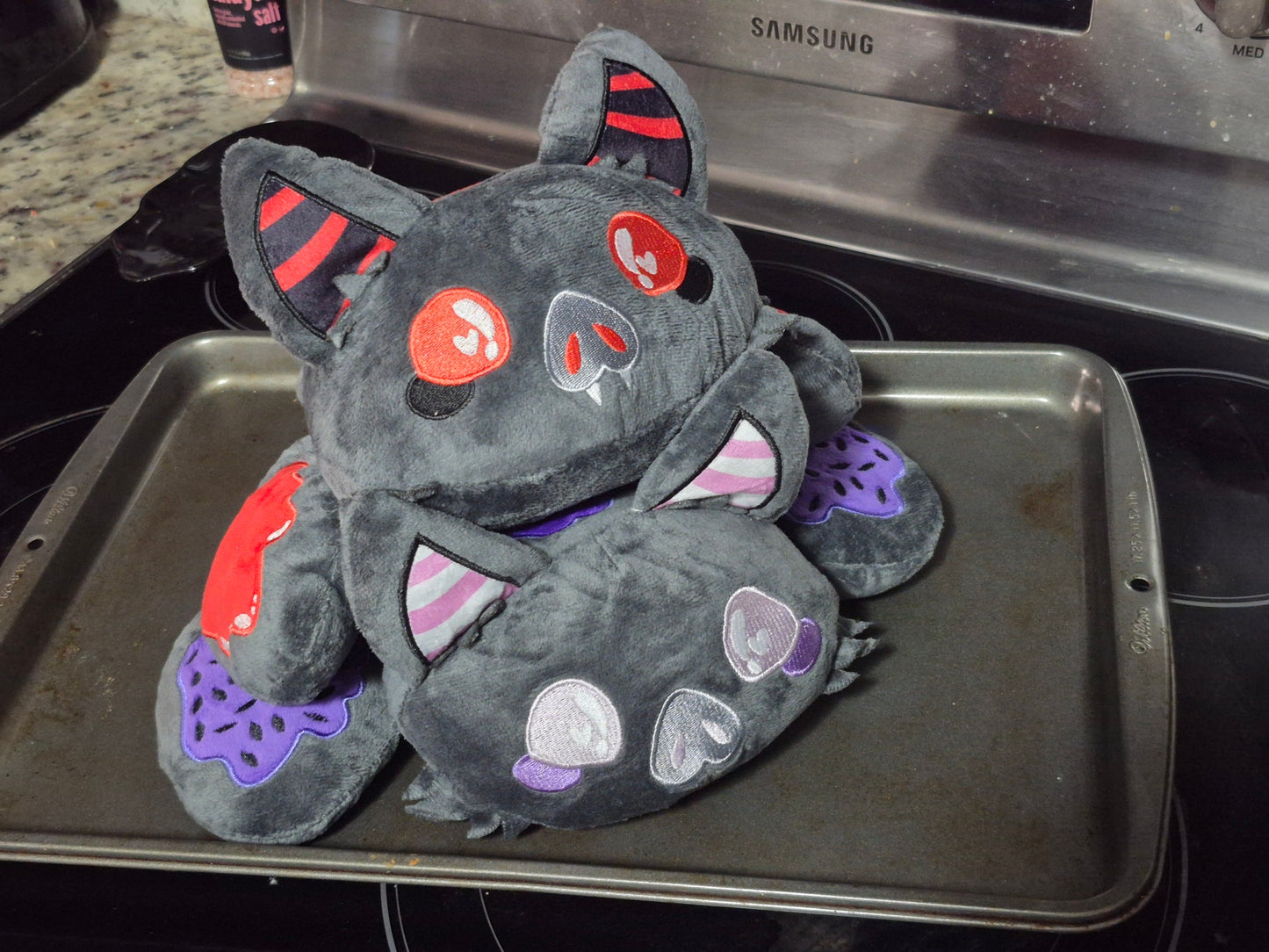 Nightshade Bat cookie Plushie