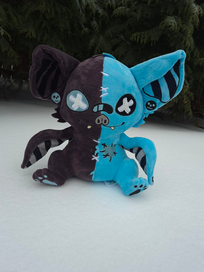 Sweet Cyanide Pastel Goth Bat Plushie