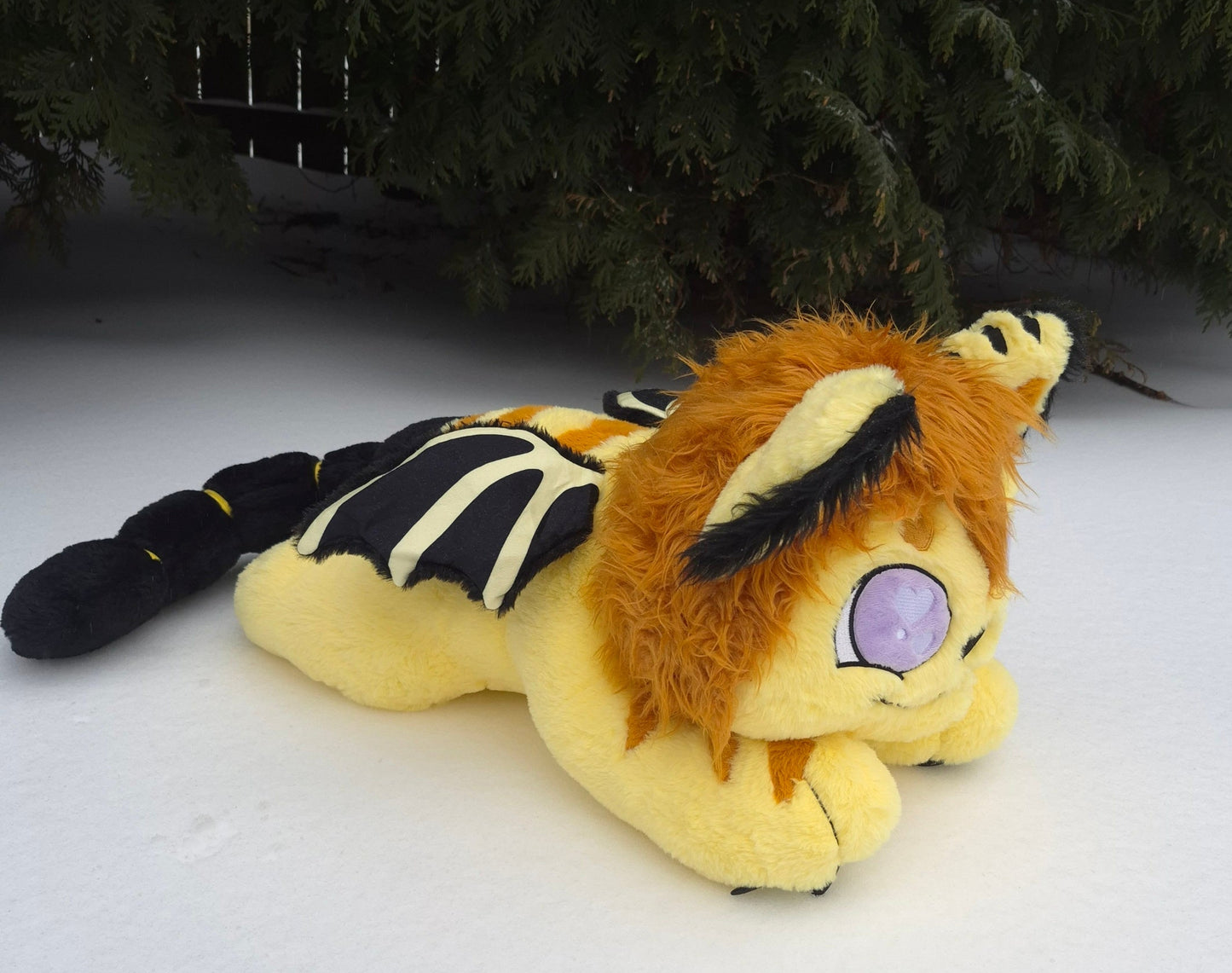 PREORDER --- XL Weighted Manticore Plushie HUGE