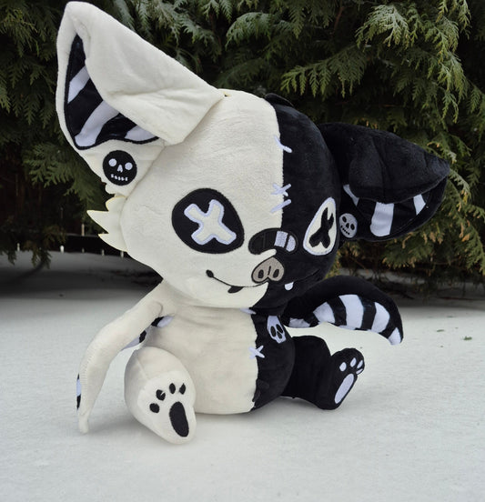 Anthrax Pastel Goth Bat Plushie