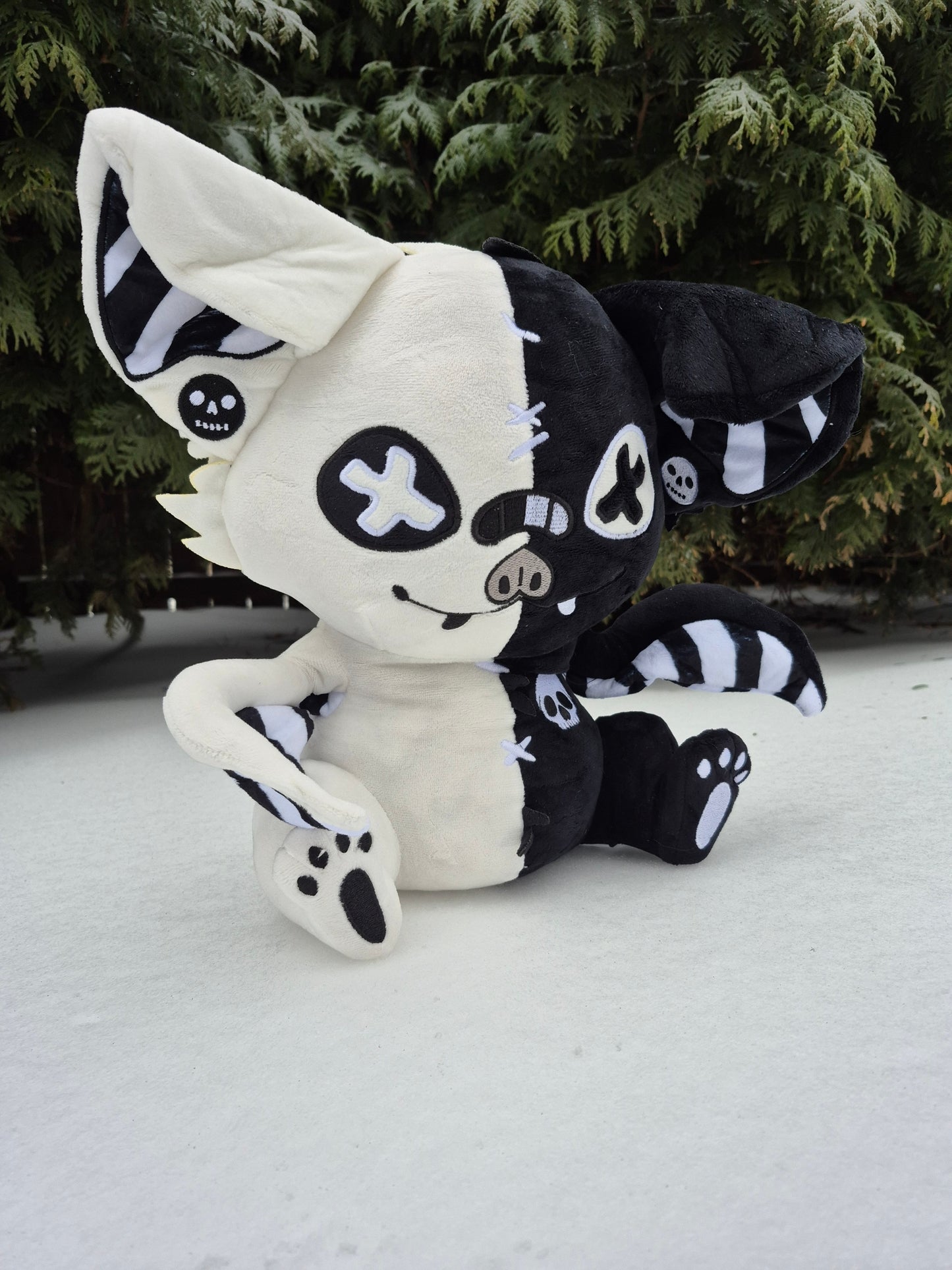 Anthrax Pastel Goth Bat Plushie