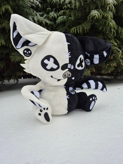 Anthrax Pastel Goth Bat Plushie