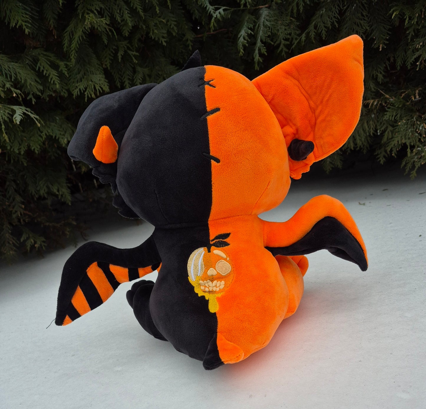 Midnight Marmalade Pastel Goth Bat Plushie