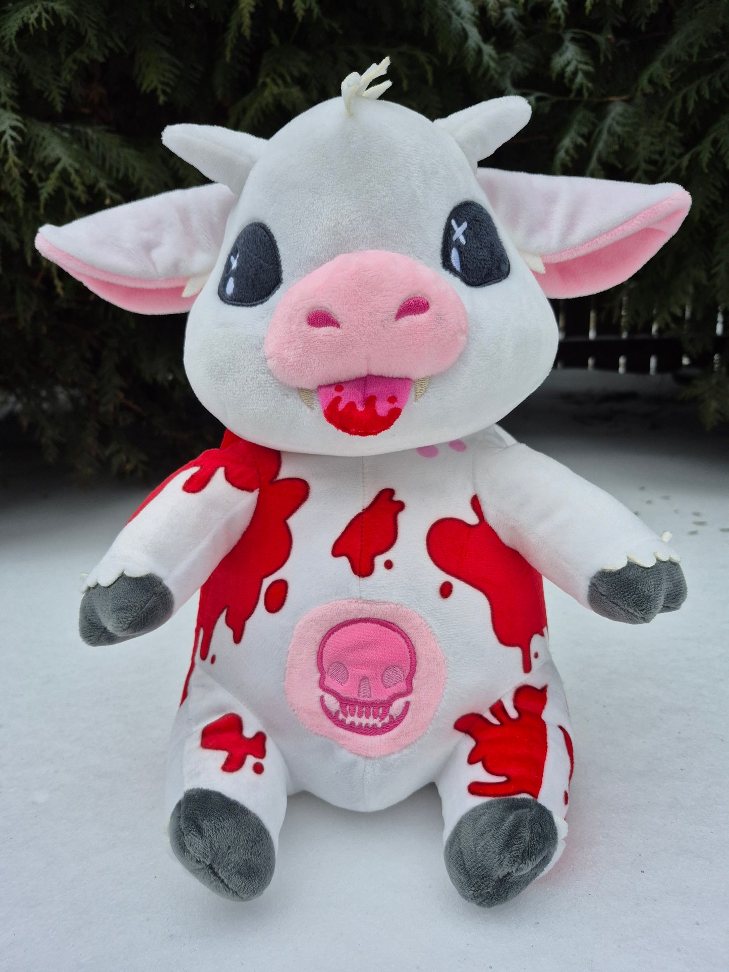 Vampire Cow Plushie