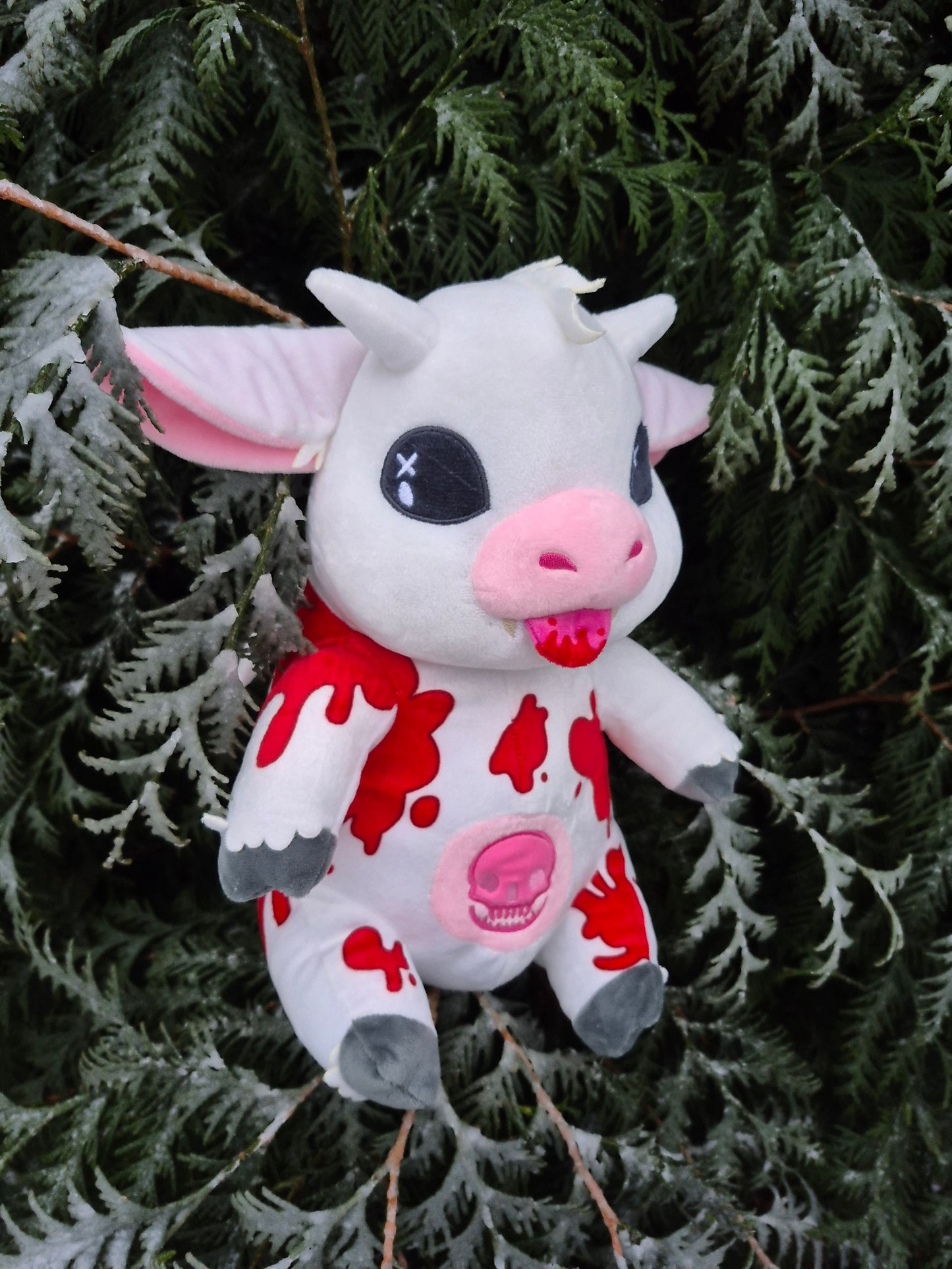 Vampire Cow Plushie