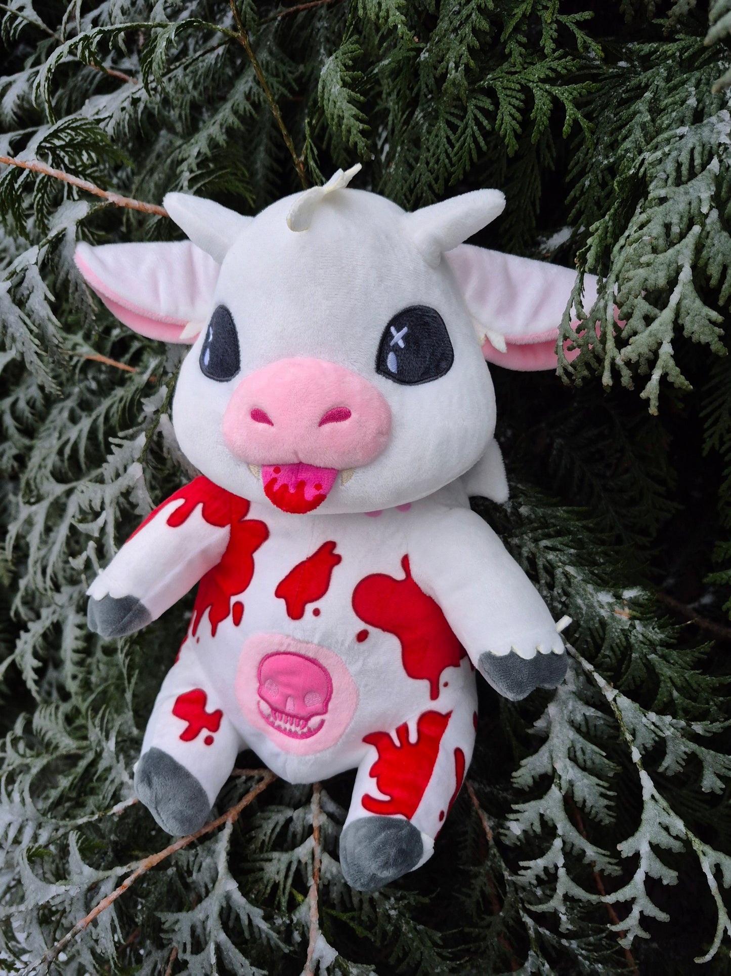 Vampire Cow Plushie