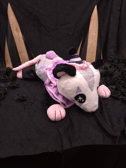 Poppet Weighted Clown Possum Plushie