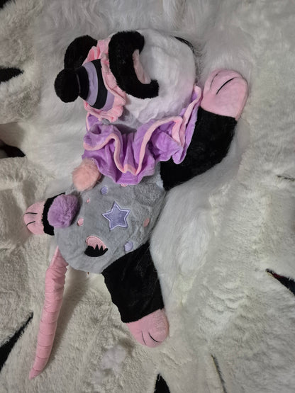 Poppet Weighted Clown Possum Plushie