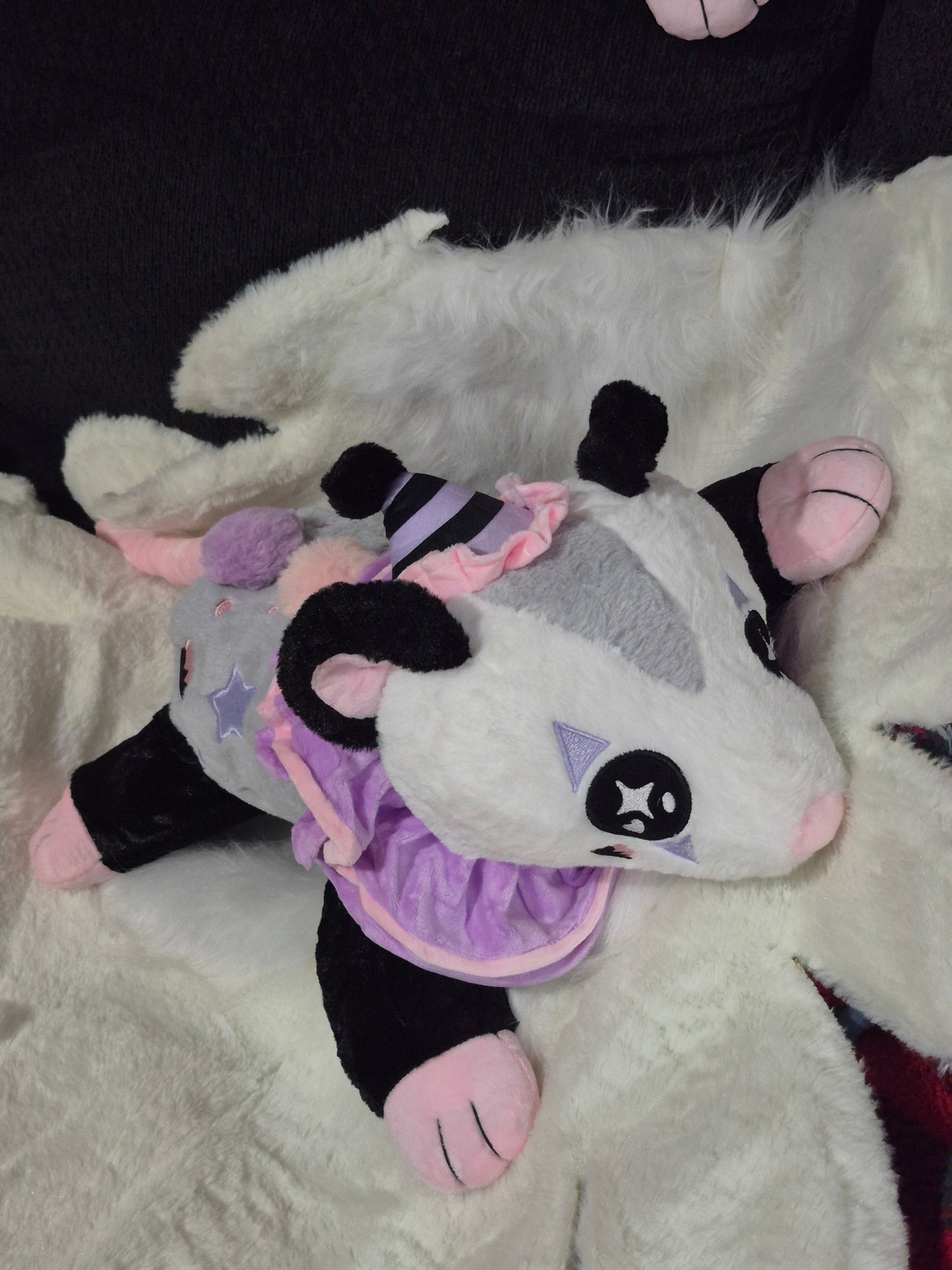Poppet Weighted Clown Possum Plushie