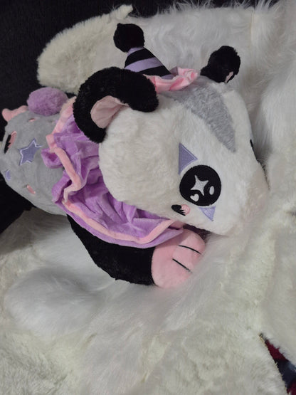 Poppet Weighted Clown Possum Plushie