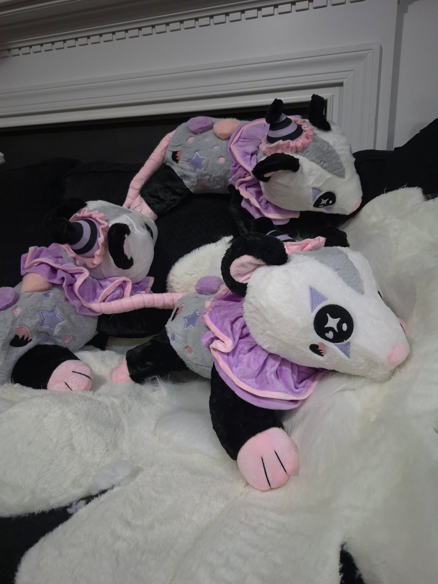 Poppet Weighted Clown Possum Plushie