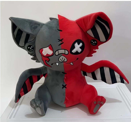 Crimson Two-faced Bat Plushie