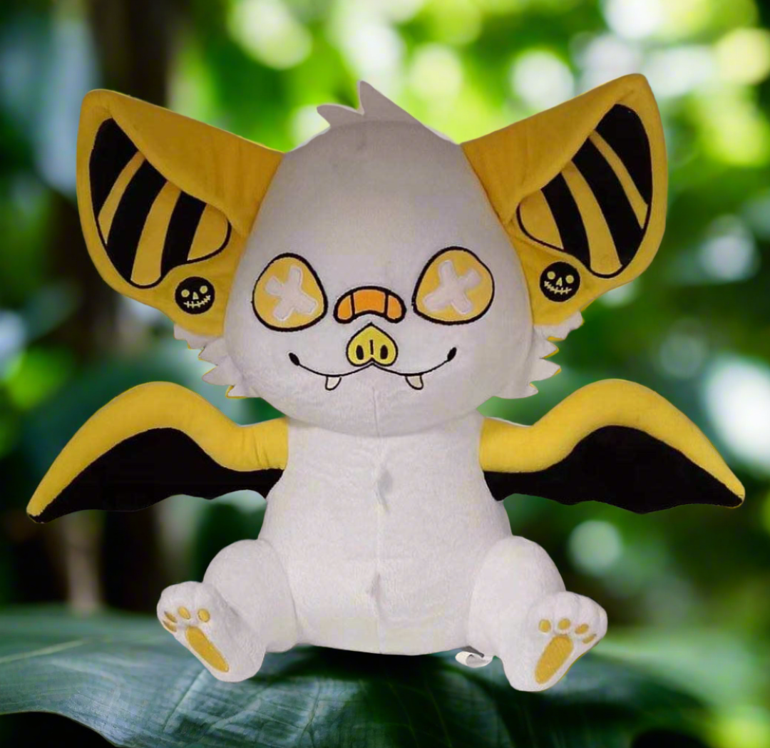 Honduran White Bat Soft Emo Bat Plushie -- PREORDER