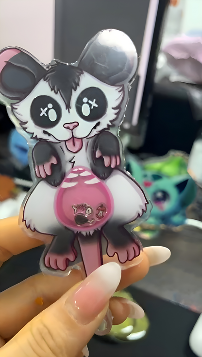 Possum Shaker Keychain -- PREORDER